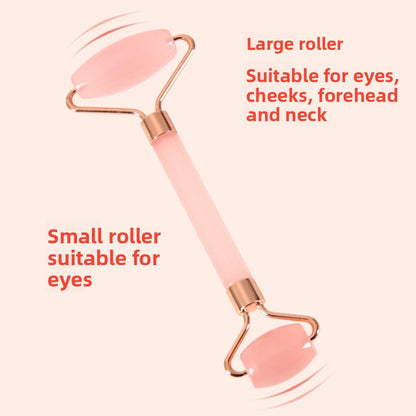 Multi Colour crystal roller facial massage non-jade beauty stick