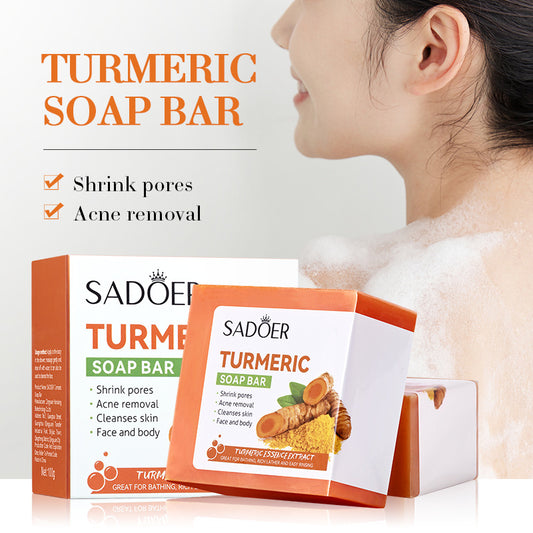 Turmeric Soap Bar for Face and Body Acne Care