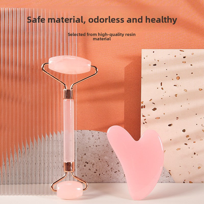 Multi Colour crystal roller facial massage non-jade beauty stick