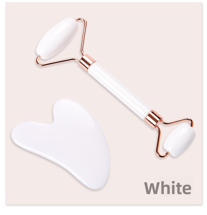 Multi Colour crystal roller facial massage non-jade beauty stick