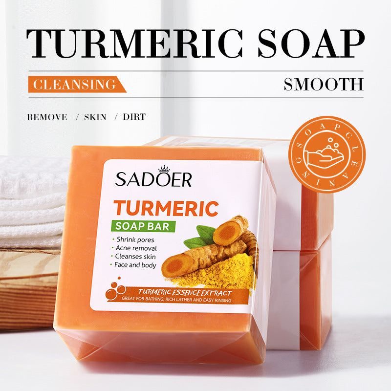 Turmeric Soap Bar for Face and Body Acne Care