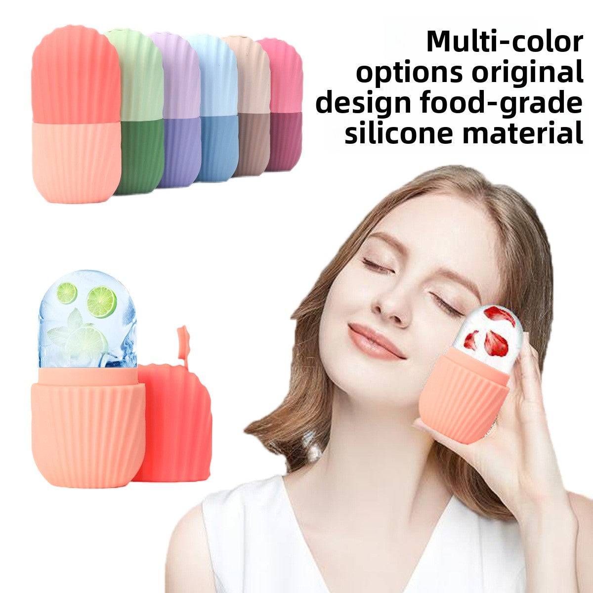 Silicone Ice Roller For Face - Helps Inflammation and Cools Down