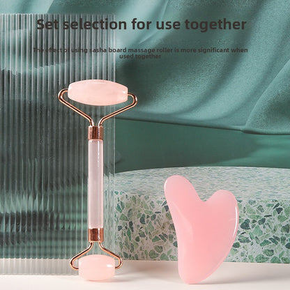 Multi Colour crystal roller facial massage non-jade beauty stick